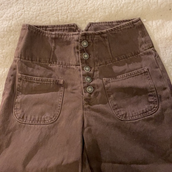 Free People Wide Leg Jeans - Picture 3 of 12